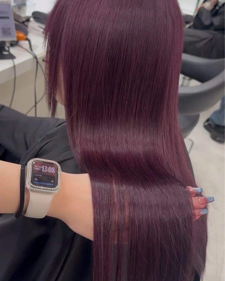 セミロング Ma2Ri /ゆるふわ暖色カラーのヘアスタイル