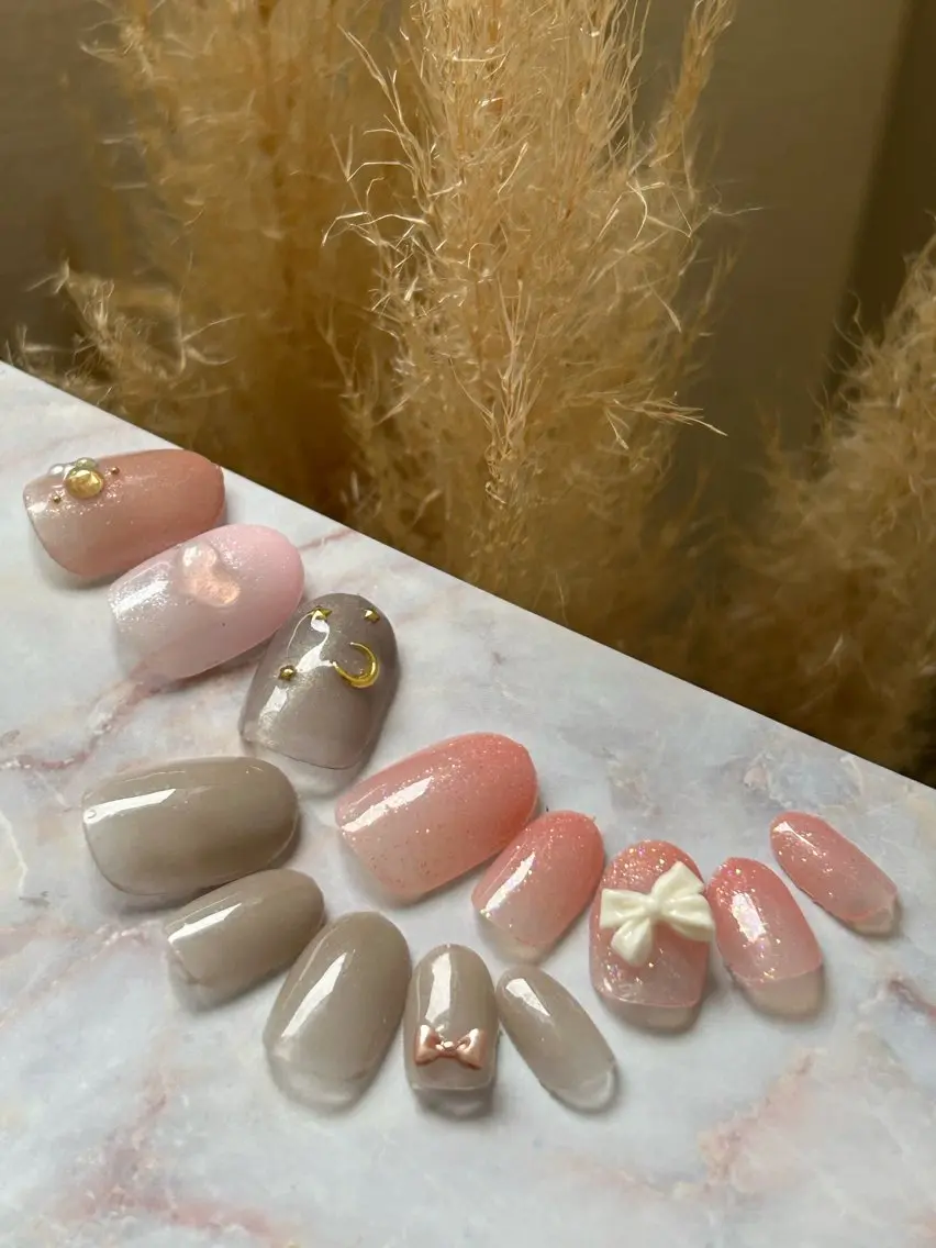 シンプルグラデーション定額+ワンポイント付きの写真