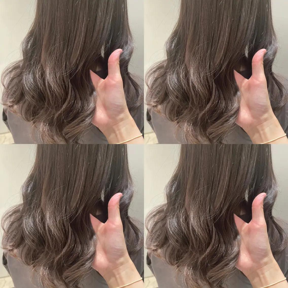 ミディアム パーマ カット パーマ 韓国っぽ水光肌カラー マンツーマン🫧なおのヘアスタイル