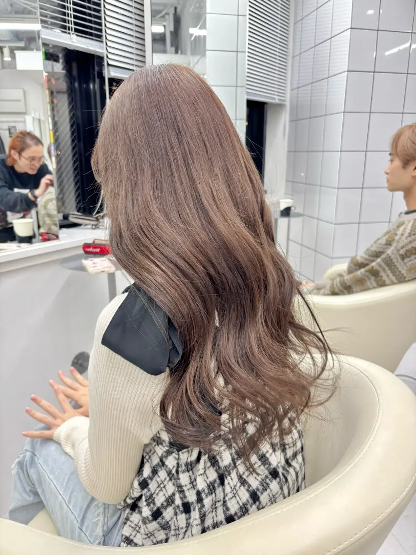 ロング カラー ヘアカラー トリートメント 🎀ブリーチモデル 🎀募集中/moyuのヘアスタイル