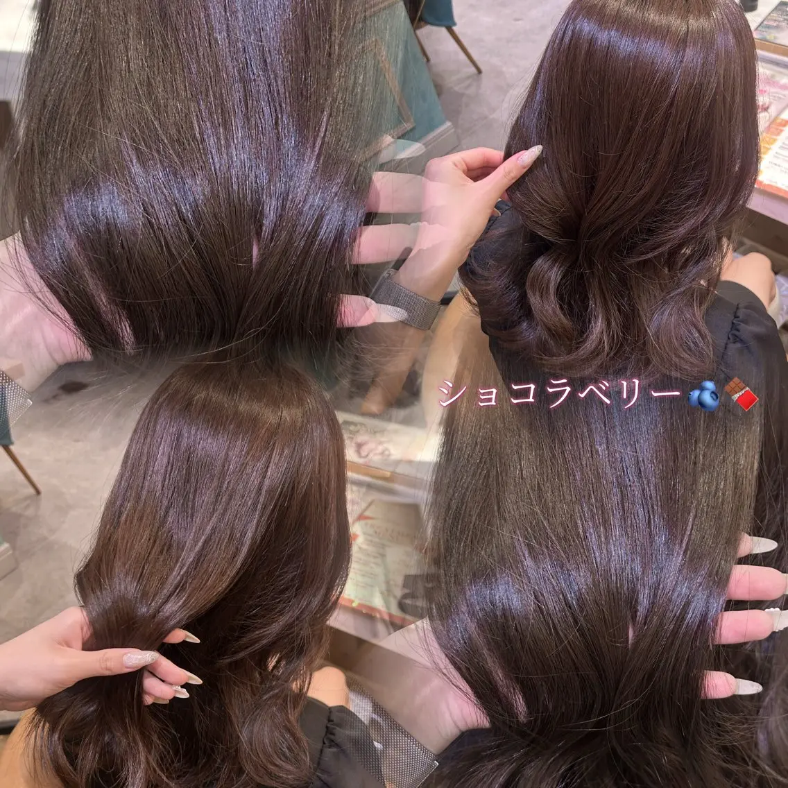 ロング カラー 透明感カラー 韓国レイヤー/パーマ /ショート🎀ゆづきのヘアスタイル