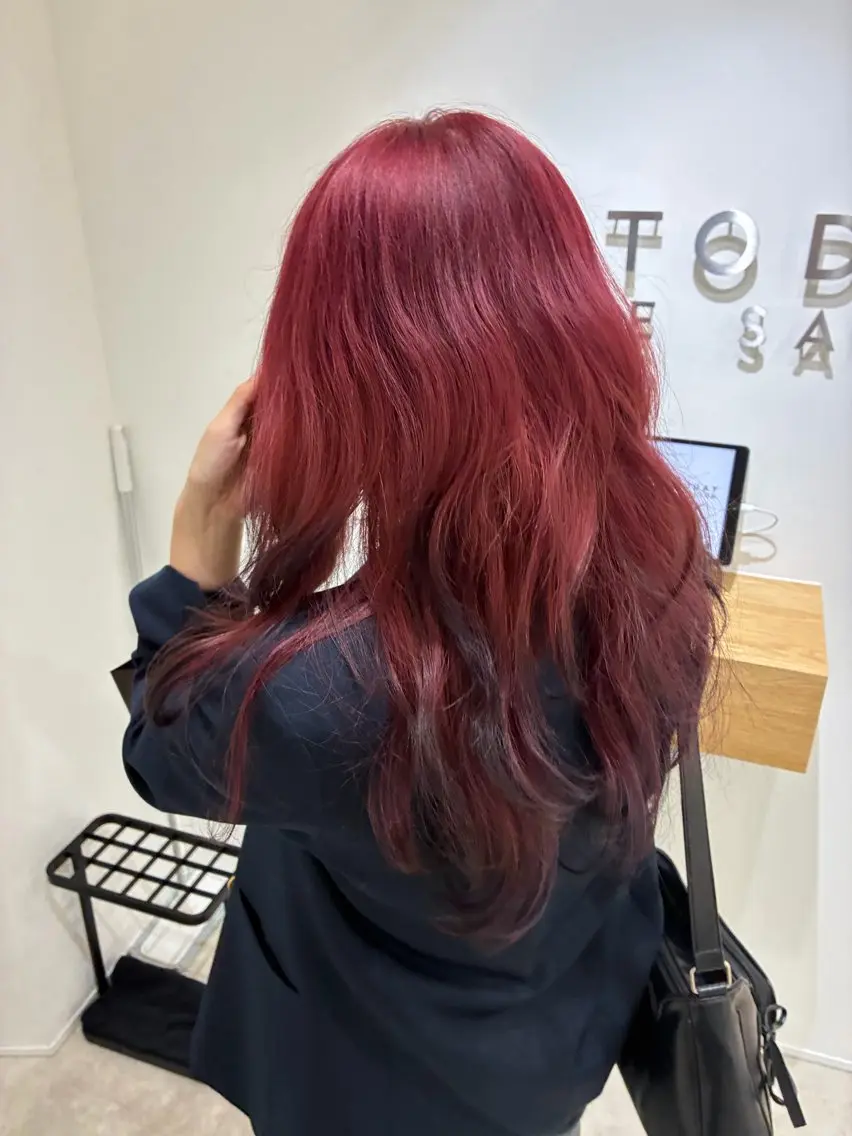 ロング カラー レイヤー/ヘアセット 💐nao.のヘアスタイル