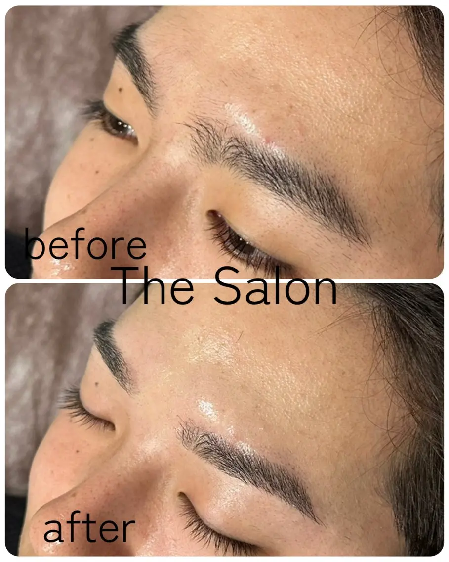 メンズ アイブロウ ワックス脱毛 眉カット その他(アイブロウ) The Salon 脱毛&眉毛の眉毛・アイブロウイメージ