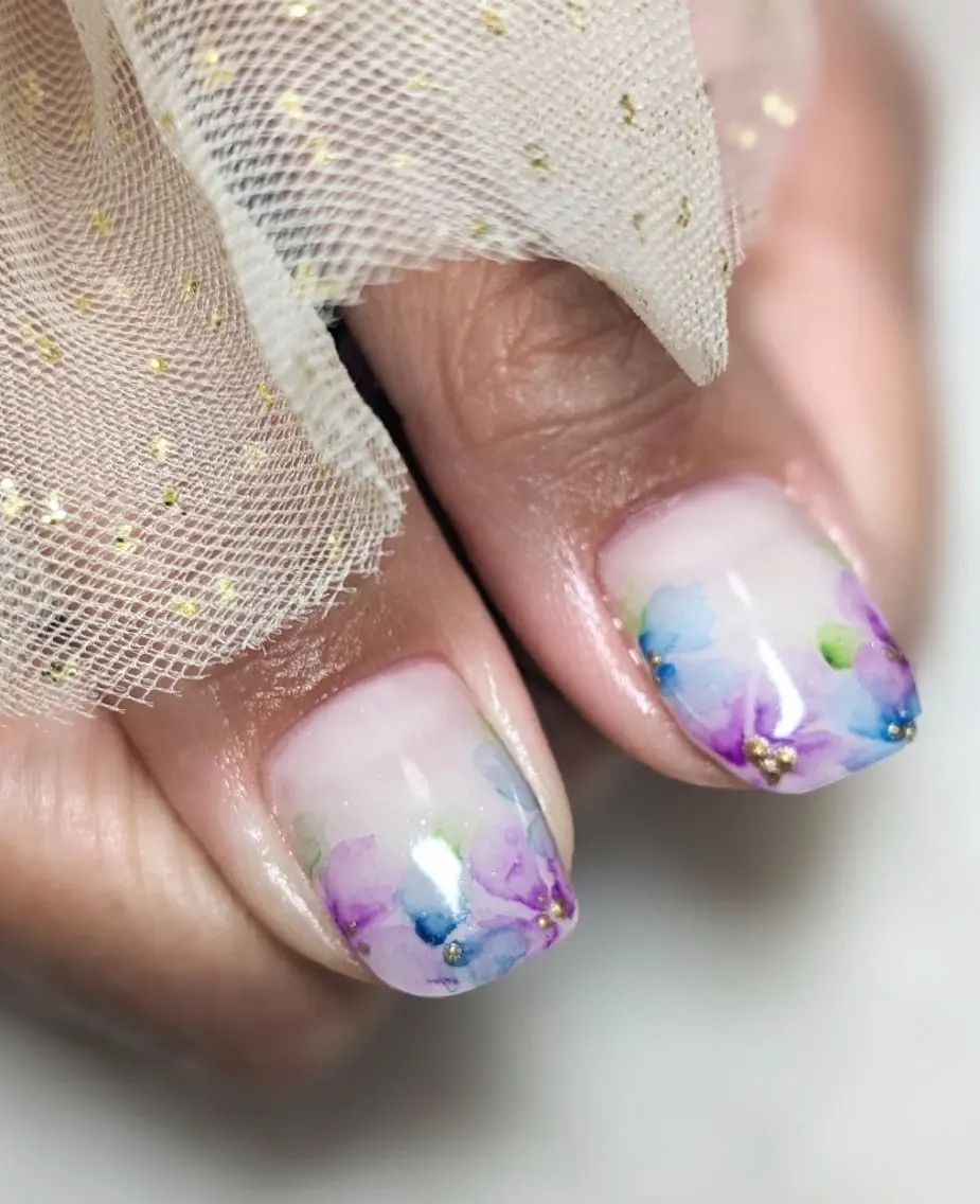 ネイル フラワーネイル Pureru✨ 🌹yukoのネイルデザイン