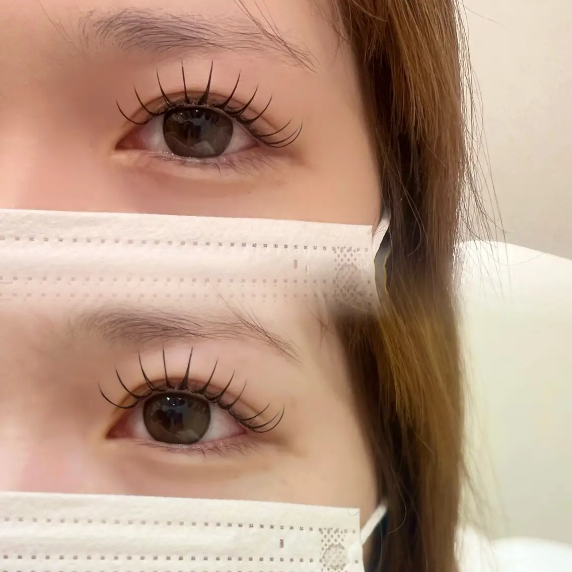 【ご新規様】定番🧚♀️フラットラッシュ 120本🩷束感コーティング、アイシャンプー付きの写真