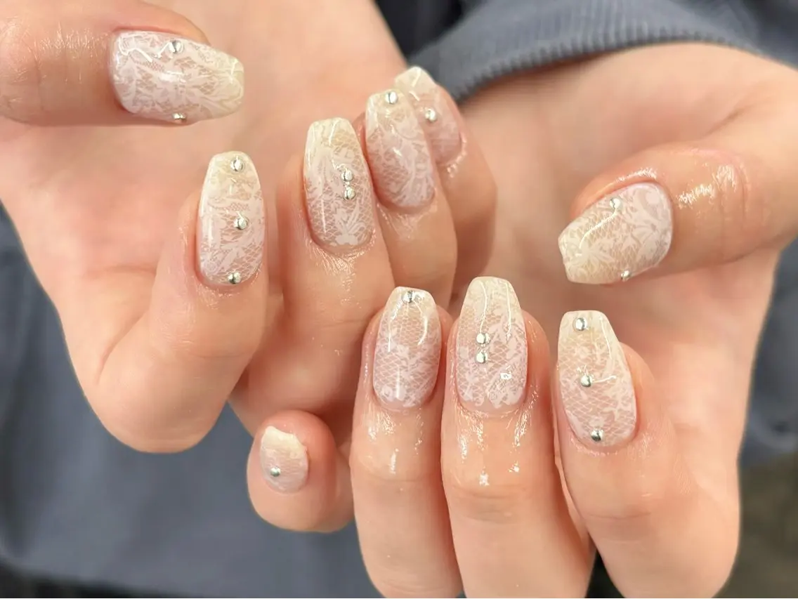ネイル rina ニュアンス♡ワンホンのネイルデザイン