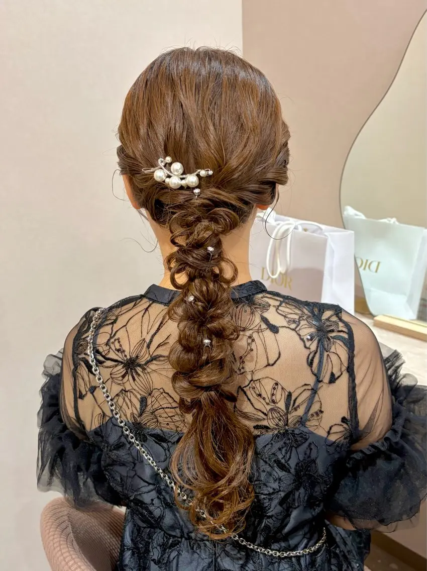 ヘアアレンジ Mila Makiのヘアスタイル