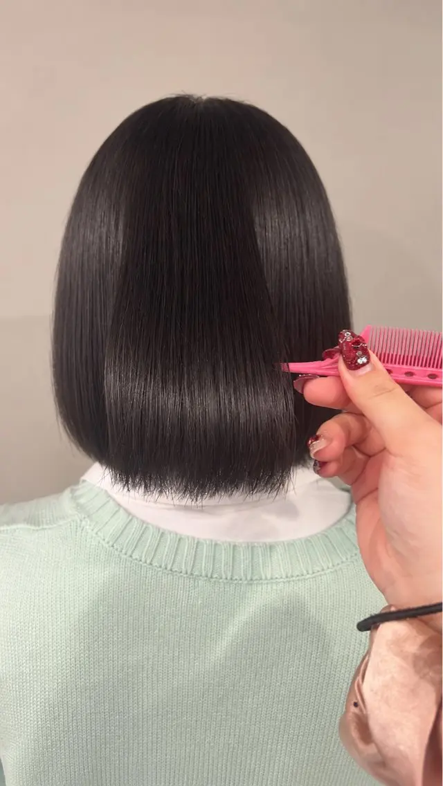 【頭髪検査に引っかかった子集合‼️】学校で先生に髪明るい⚡️と注意されちゃった子の応急処置します🤟🏻 💕#暗染めの写真