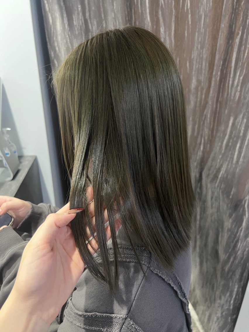ミディアム ヘアカラー トリートメント 宮城 萌のヘアスタイル