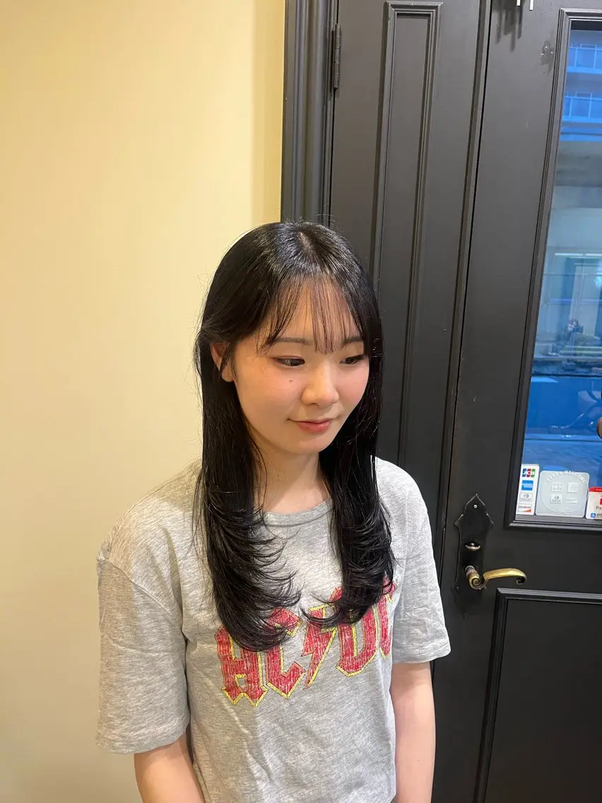 ロング レイヤーカット みゆ/ カラーリスト🎀のヘアスタイル