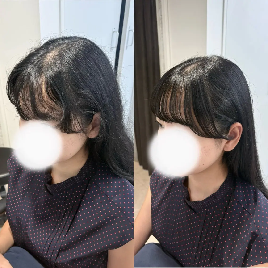 ロング 天使の羽バング・フェザーバング 🌙小林春月/新宿/ 美髪/ハイトーン🌙のヘアスタイル