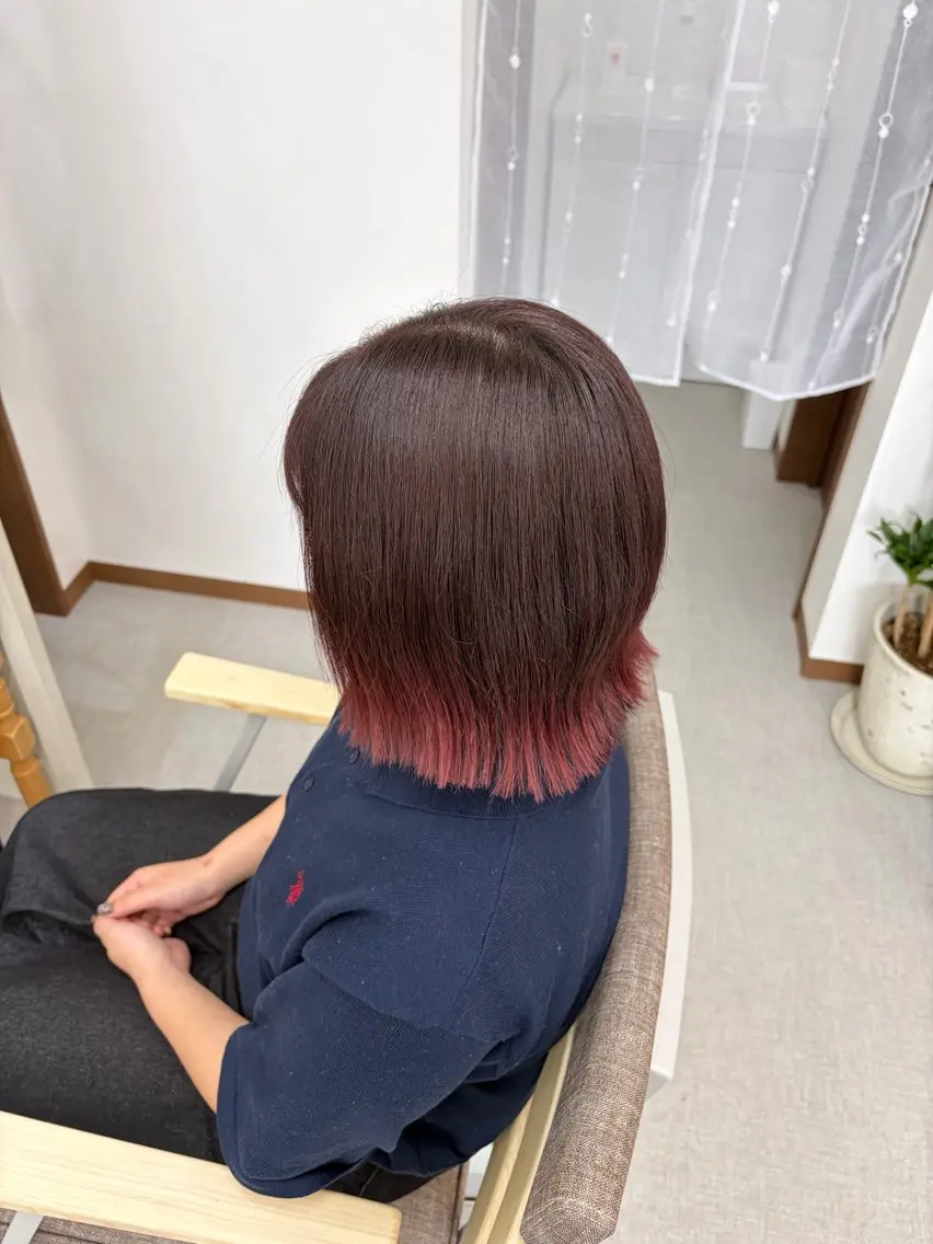 カラー カット ヘアカラー 猪瀬 尚希のヘアスタイル