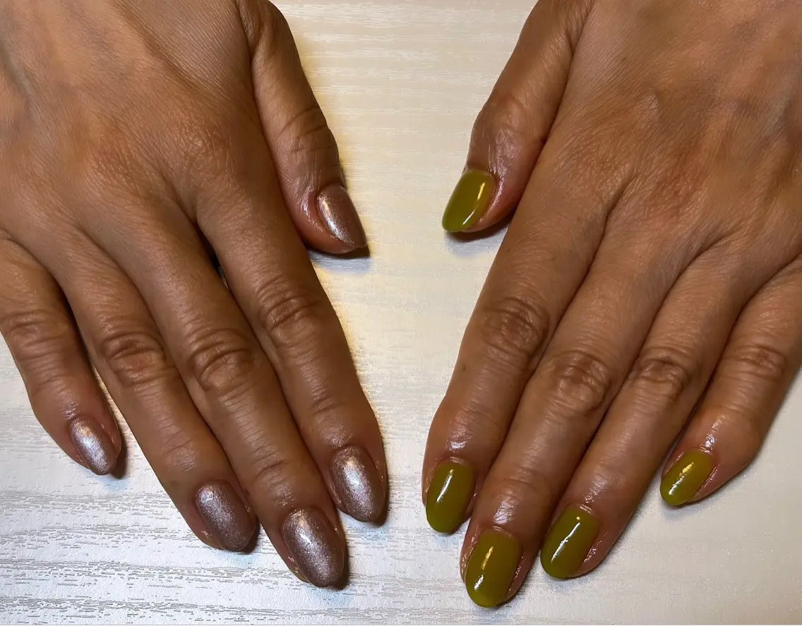 ネイル ワンカラーネイル mii nail🌴のネイルデザイン