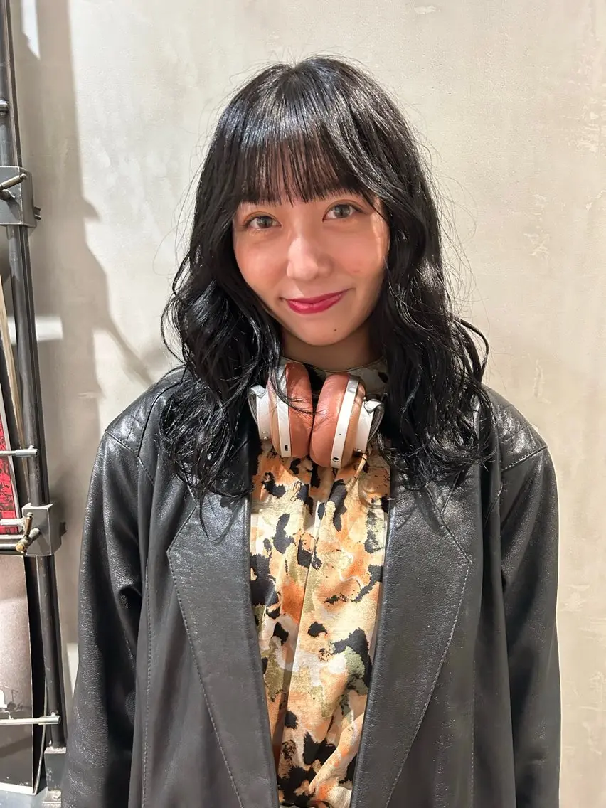 ロング カラー カット ヘアカラー タナカ カナ🫧のヘアスタイル