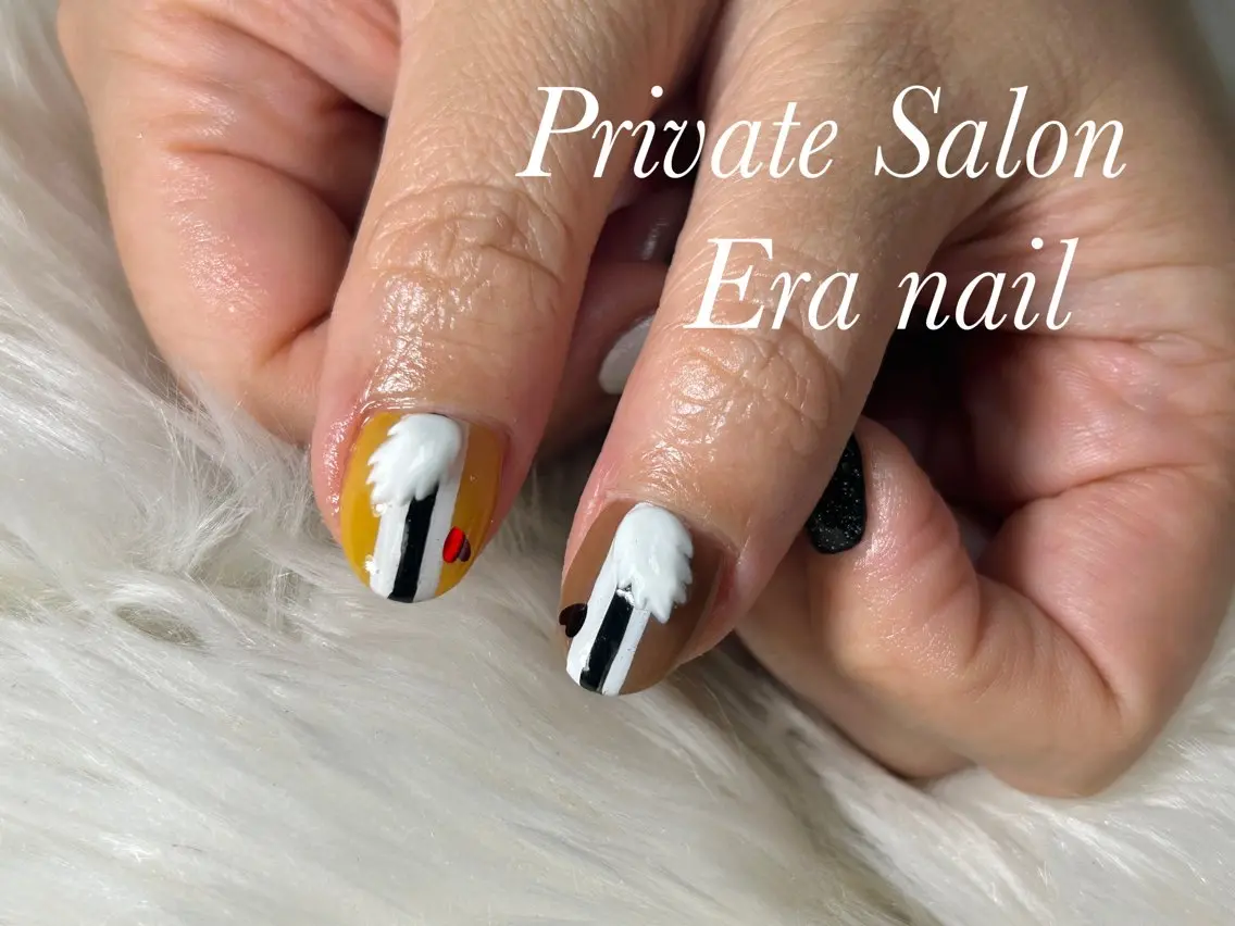 ネイル 持ち込み ハンドネイル Era nailのネイルデザイン