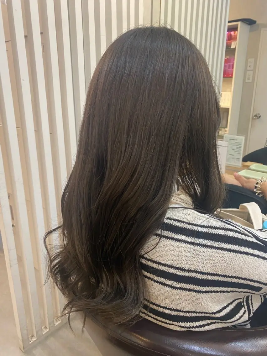 ロング 🫧透明感カラー🫧 佐野花苗[新宿]のヘアスタイル