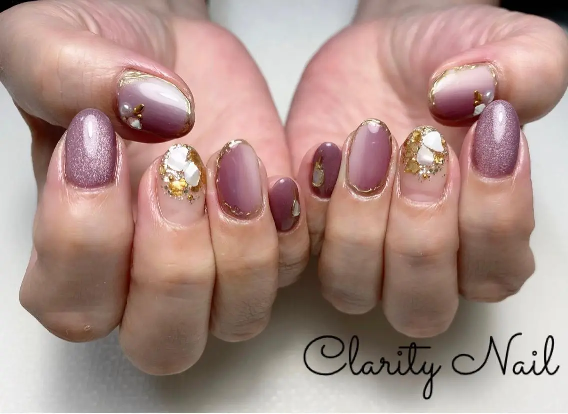 ネイル アートネイル 持ち込み ハンドネイル Clarity Nailのネイルデザイン