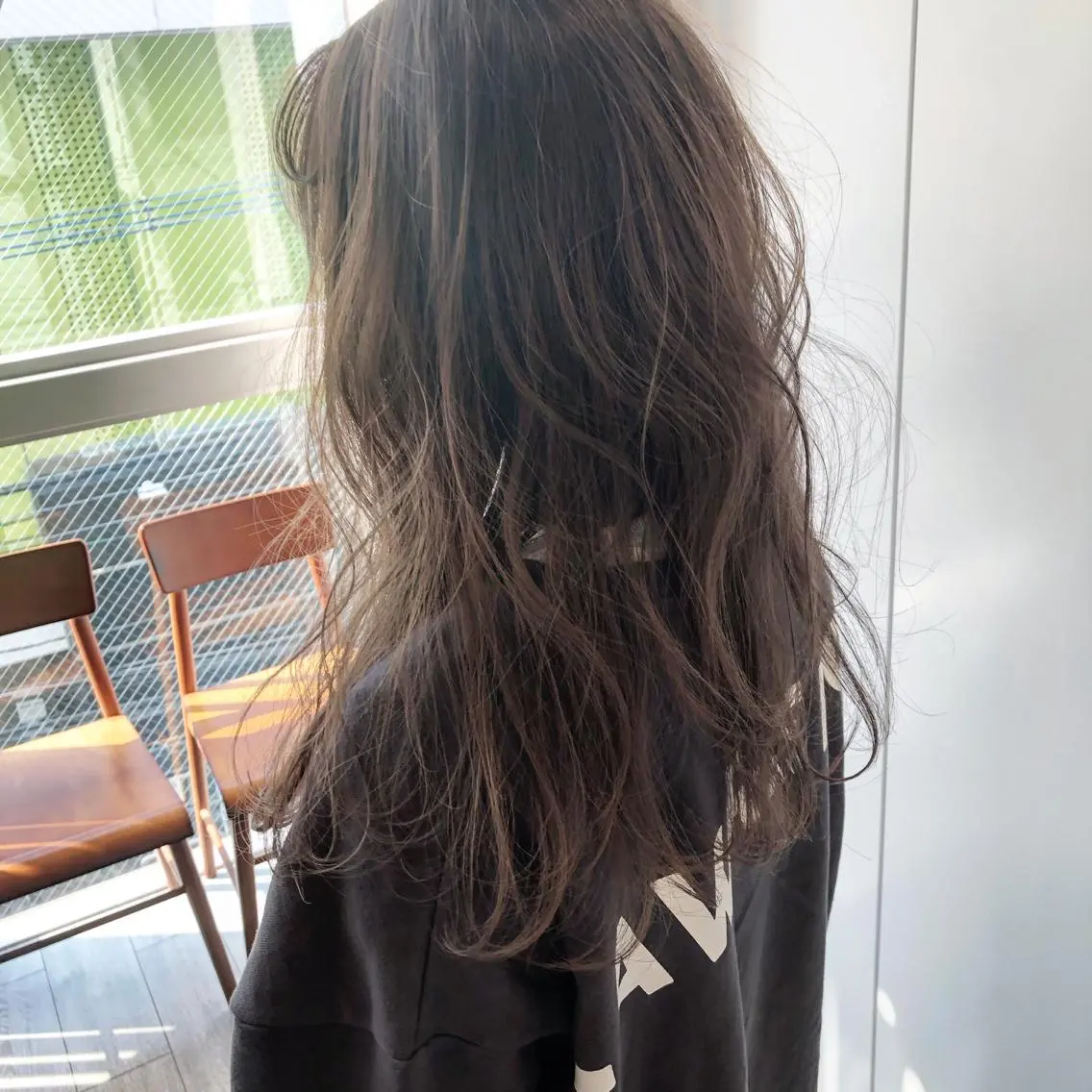 セミロング カラー クドウレイ fifth神南のヘアスタイル