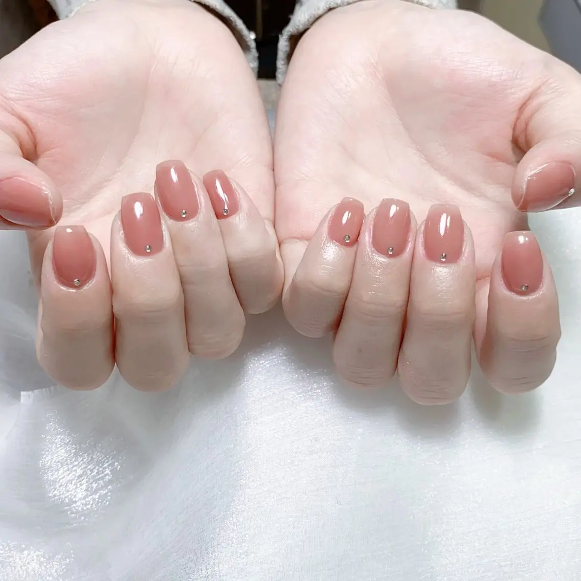 メンズ ネイル メンズ韓国風 アートネイル オーロラネイル ガーリー キラキラネイル ハンドネイル Nail salon 木にいるのネイルデザイン