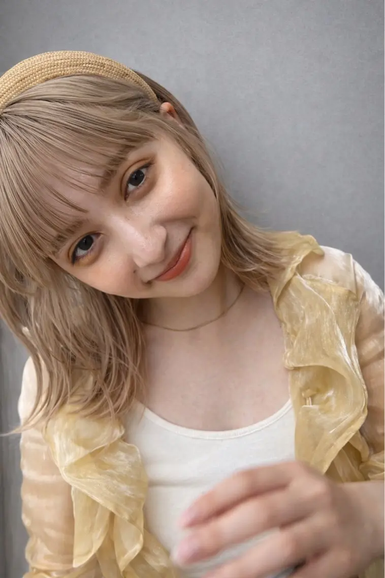 カラー モデル募集/ あやね☁໒꒱·ﾟのヘアスタイル