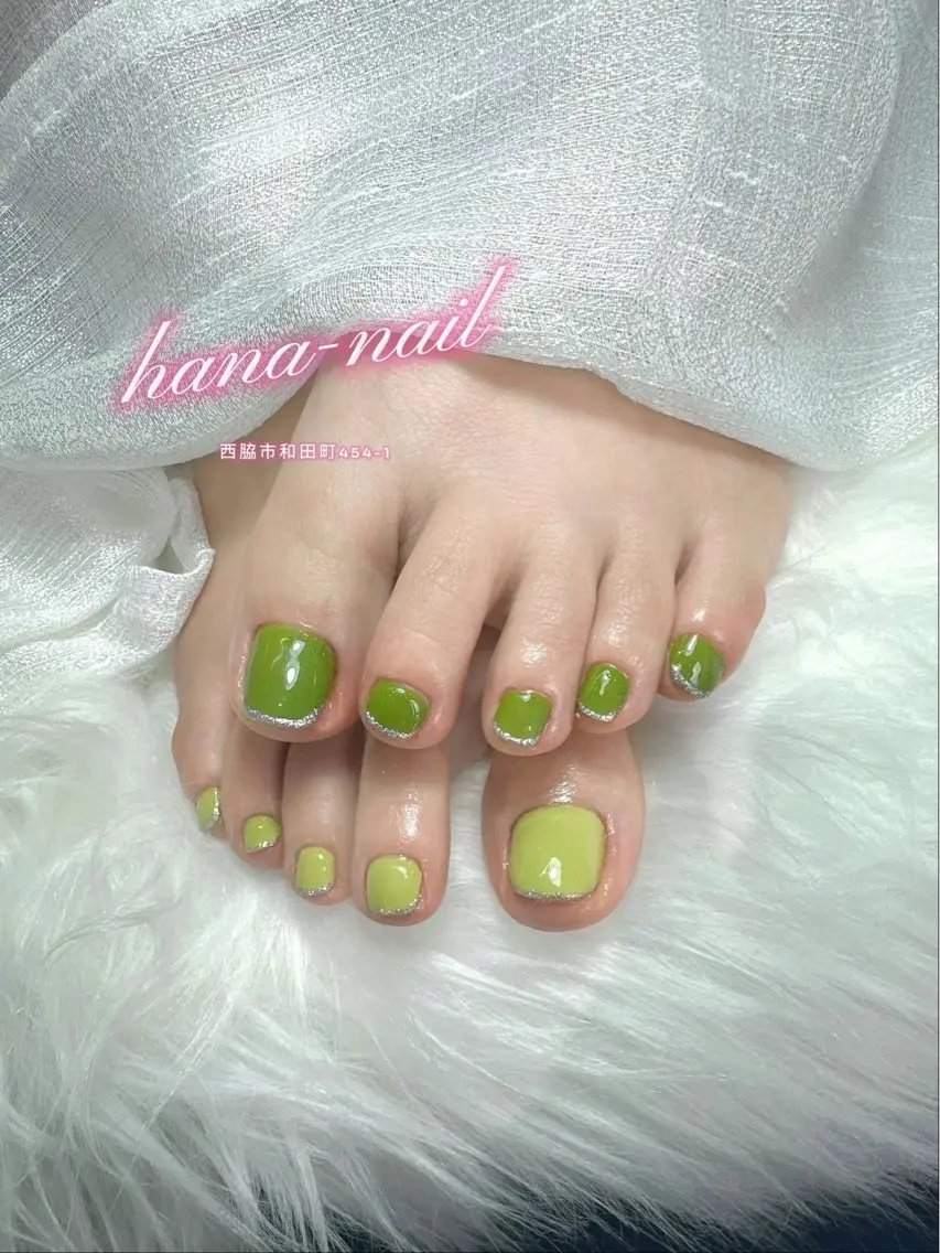 ネイル フットネイル HANA NAILのネイルデザイン