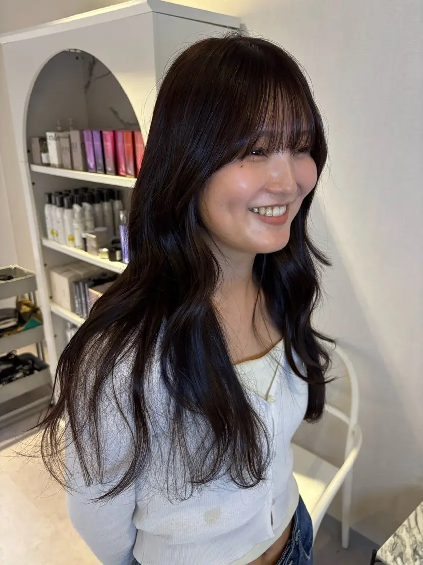ロング カラー ブラウンカラー ピンクカラー カット ヘアカラー 🌸SAORI ショート/カラー🌸のヘアスタイル