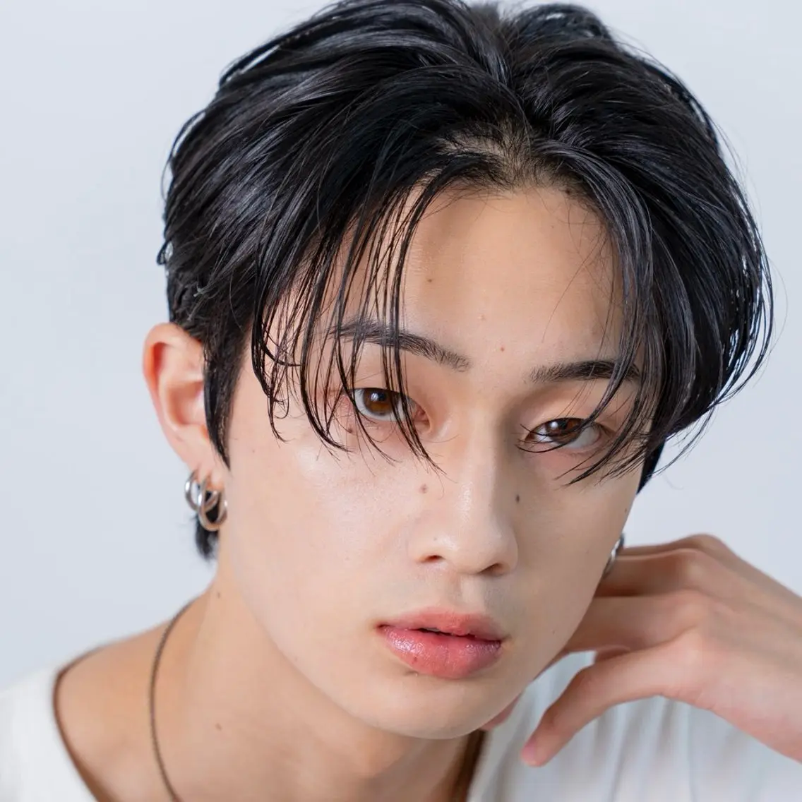 【お出かけ前に!】メンズ眉毛ワックス+シャンプー+ヘアスタイリングの写真
