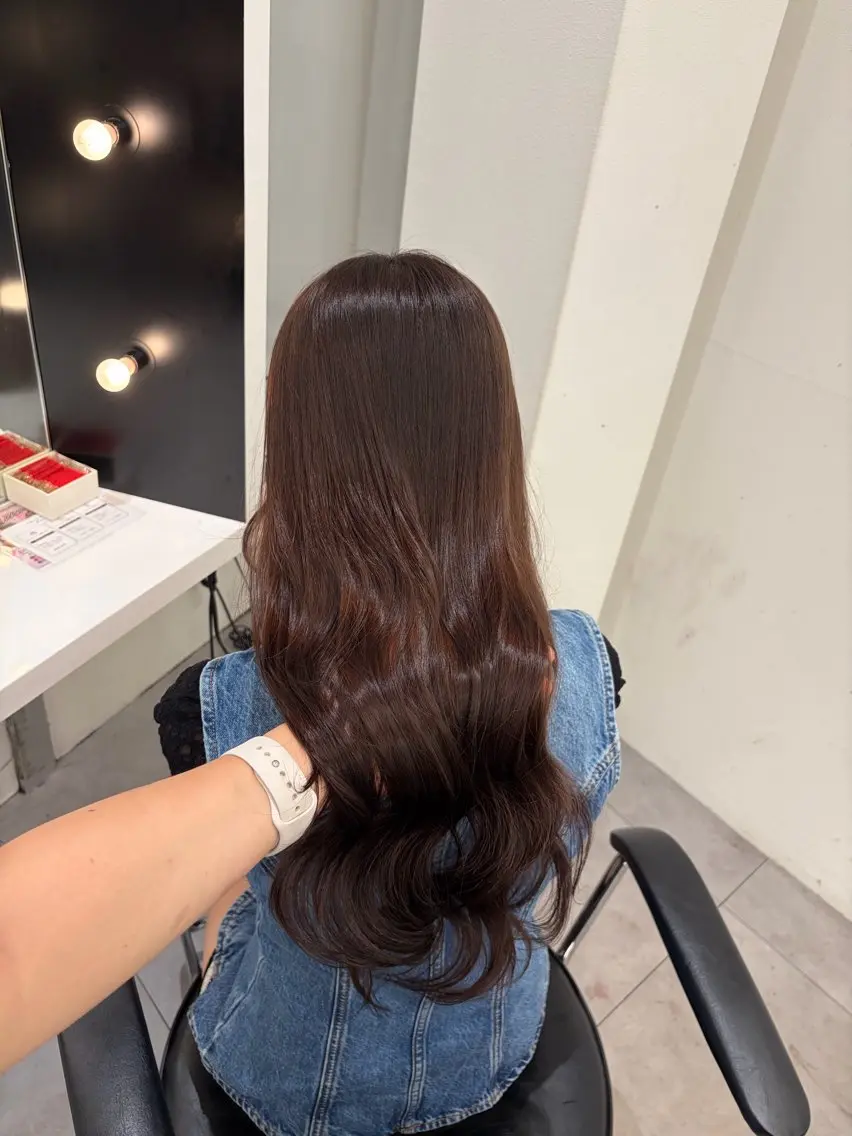 ロング カラー ヘアカラー まいか/ カラーモデル様大募集のヘアスタイル