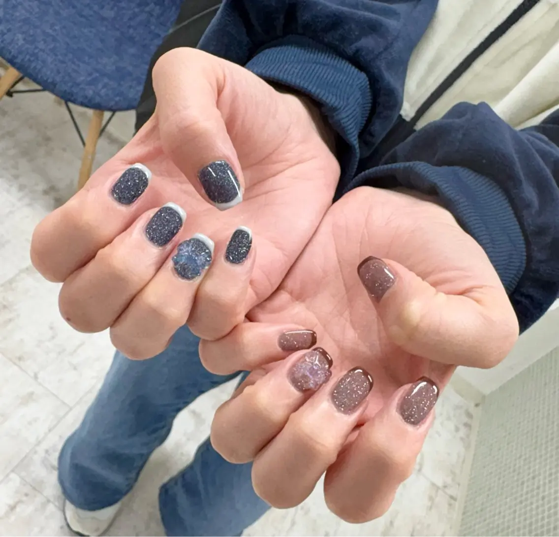 ネイル 吉田 里菜のネイルデザイン