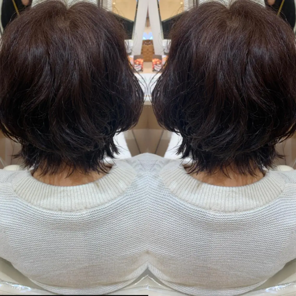 ショート 🩵波巻き／ツイスパ HARU💎のヘアスタイル