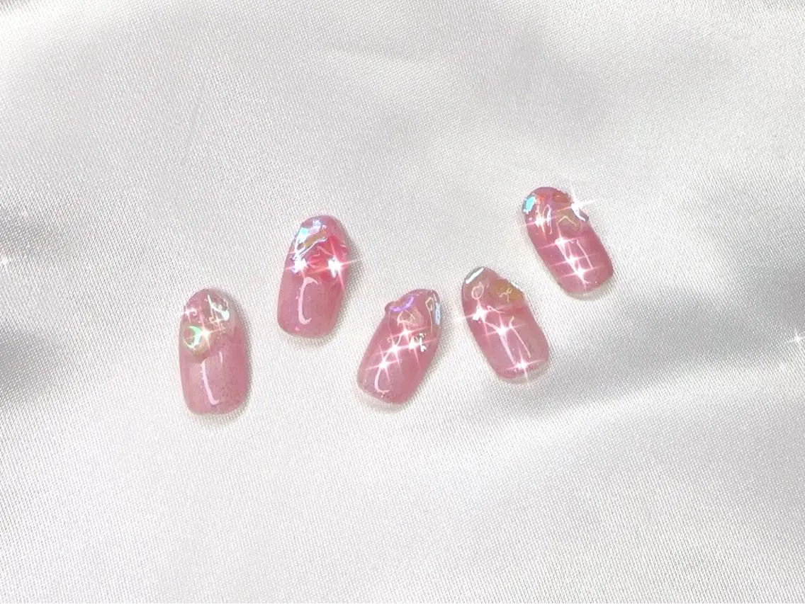 ネイル Cherie PINKのネイルデザイン
