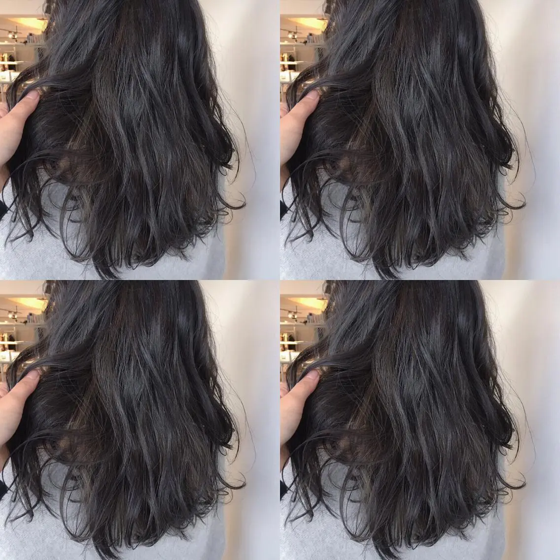 ロング カラー ヘアアレンジ ブリーチ 透明感カラー ブリーチなしカラー マンツーマン施術🦋 ayajuのヘアスタイル