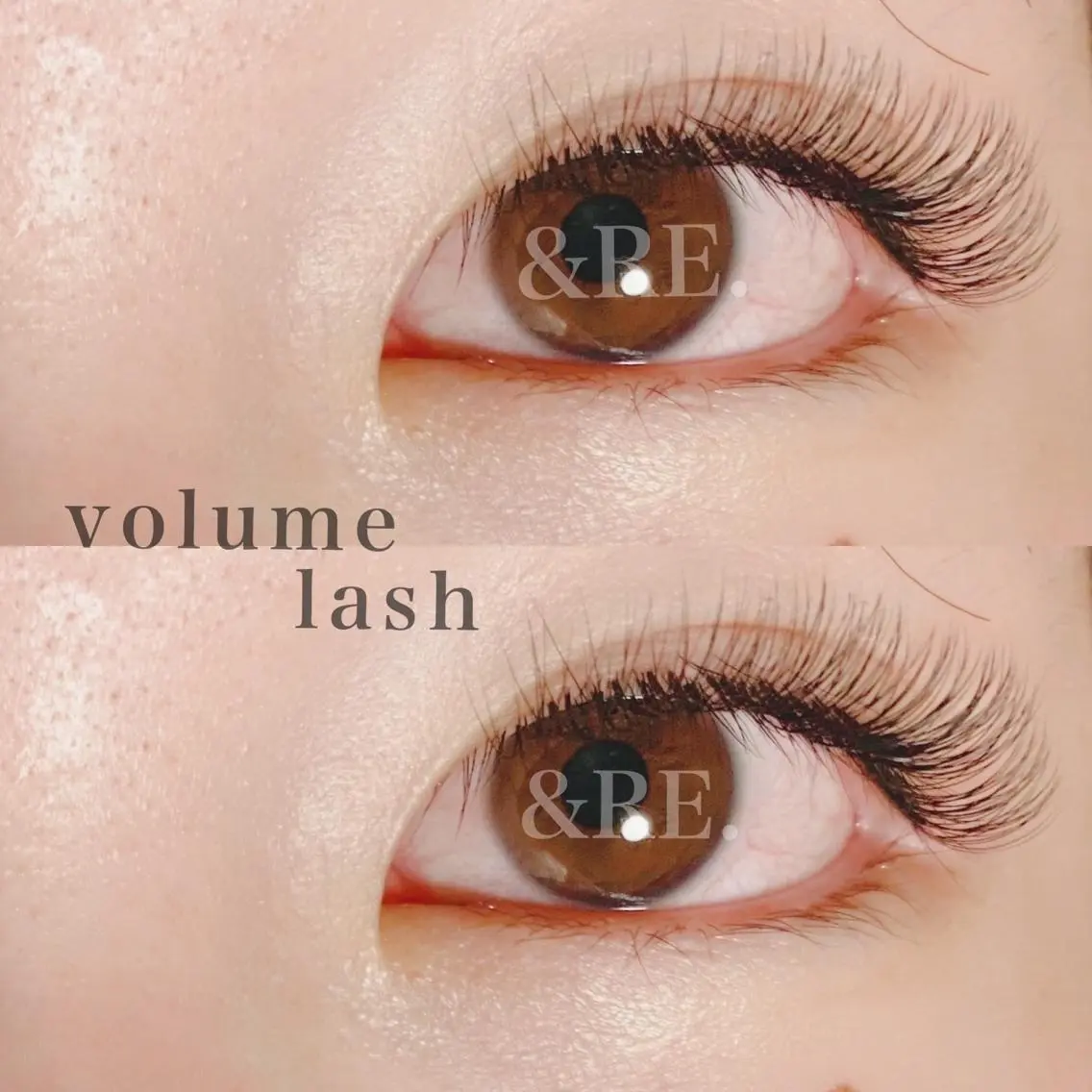 マツエク・マツパ ボリュームラッシュ eye&nail éleviのマツエク・マツパデザイン