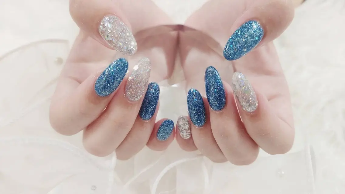 ネイル ラメ(グリッター) シンプルネイル T's nailのネイルデザイン
