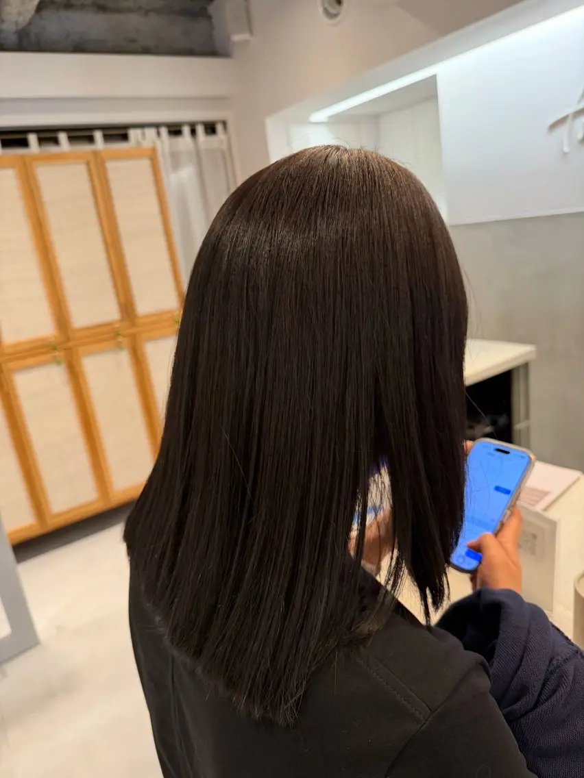 ロング カット ヘアカラー 村田 未来のヘアスタイル