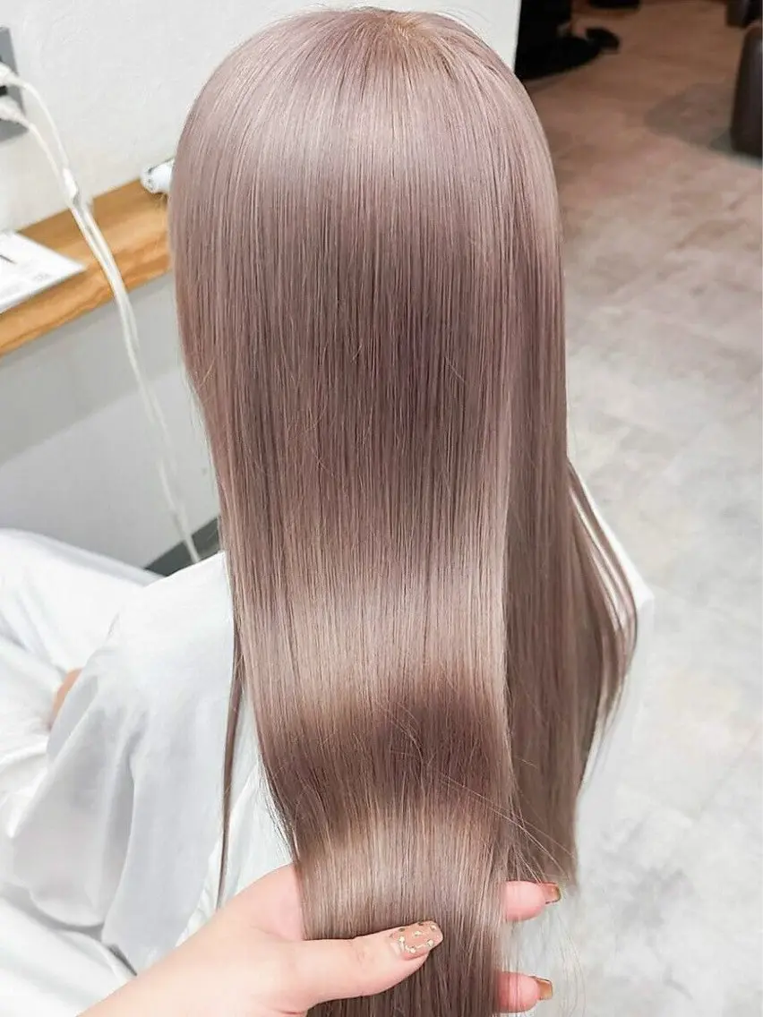 ケアブリーチ2回+カラー+トリートメント ¥22000→¥13000の写真