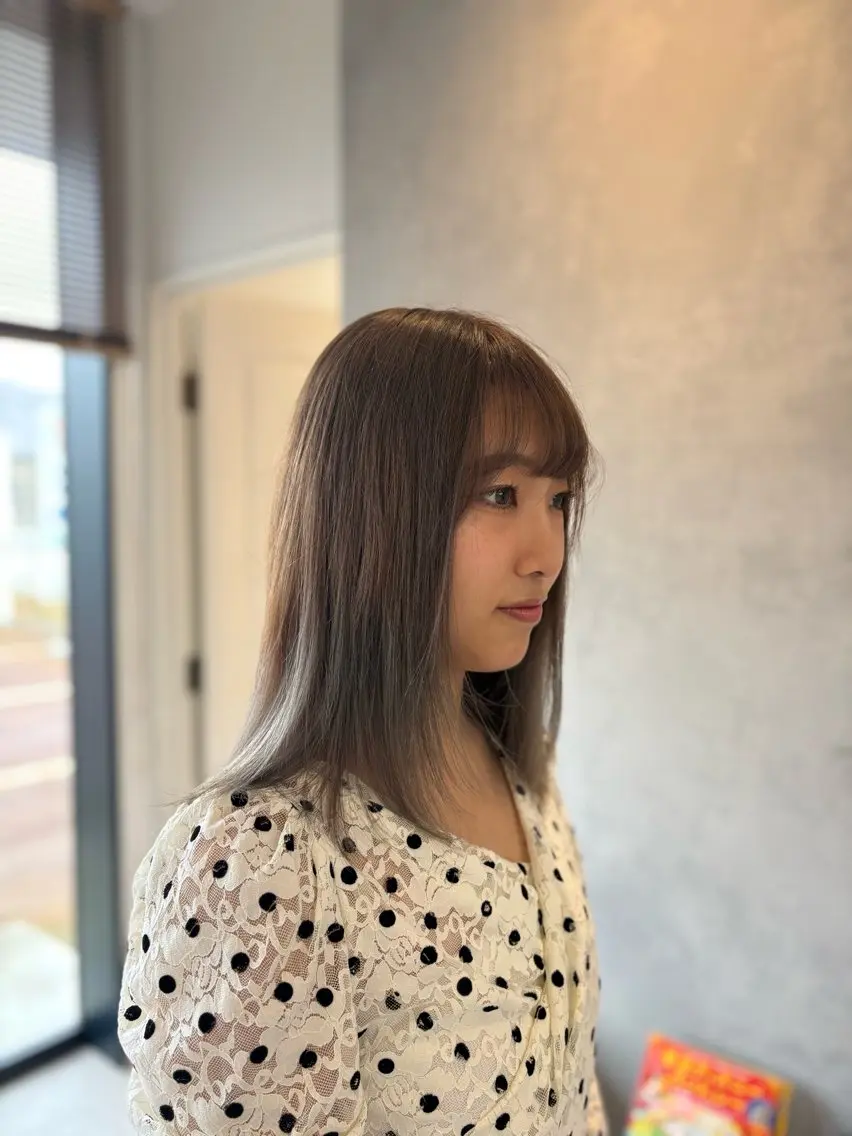 カラー ヘアカラー goen/射水/北田 千恵のヘアスタイル
