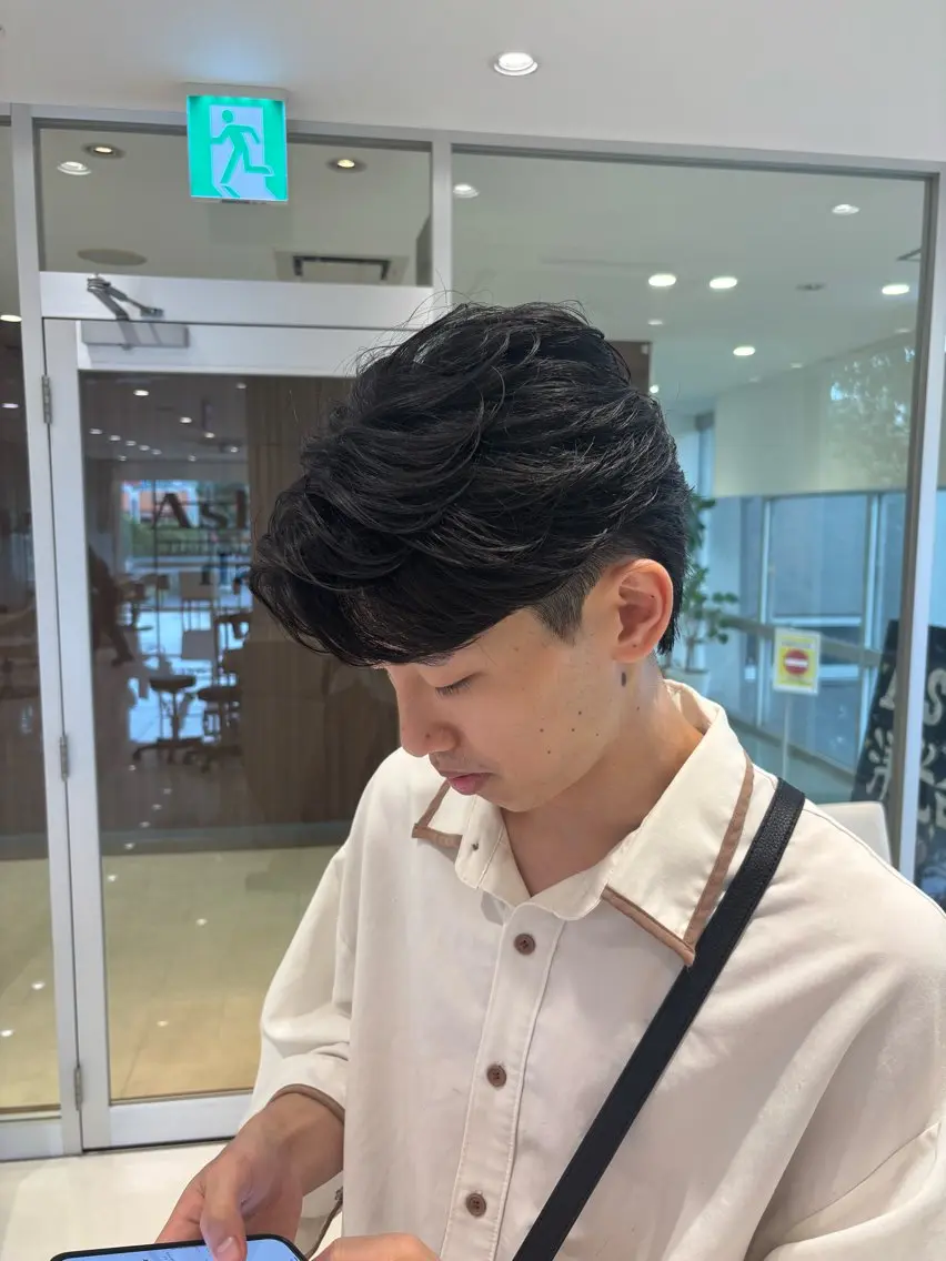ショート パーマ メンズ カット 縮毛矯正 トリートメント 💠メンズ縮毛矯正 /パーマ💠林慶太のヘアスタイル