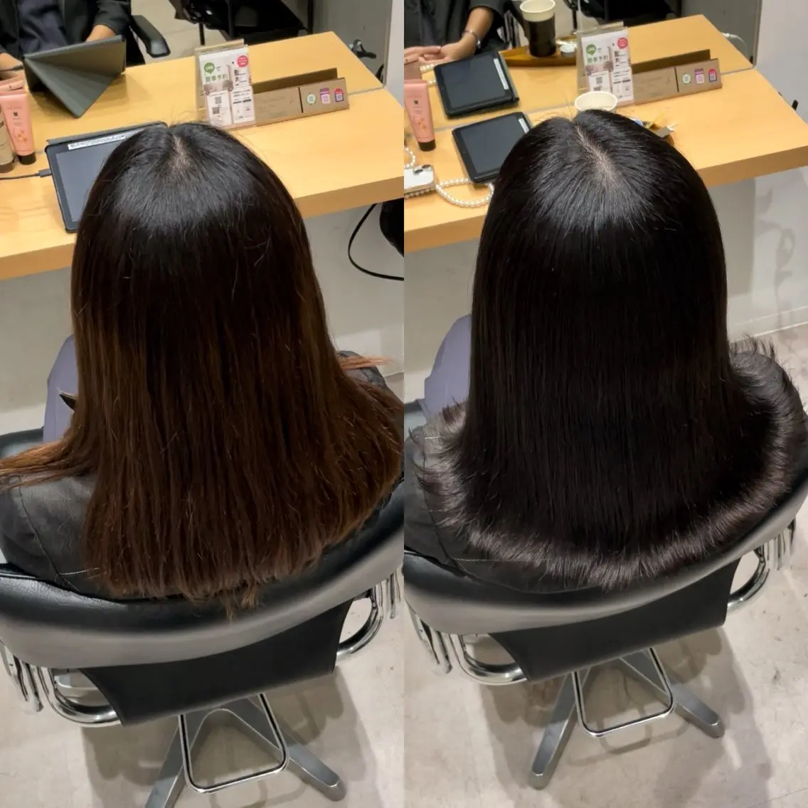 ミディアム カラー トリートメント 髪質改善ヘアケア 艶髪特化/上田のヘアスタイル