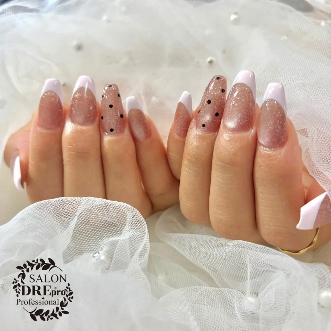 ネイル 長さ出し ハンドネイル salonDRE MIYUKIのネイルデザイン