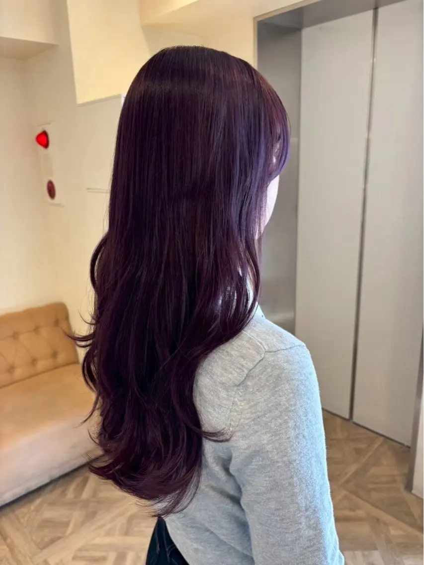ロング カラー モデル募集/ yuna🤍🎀のヘアスタイル
