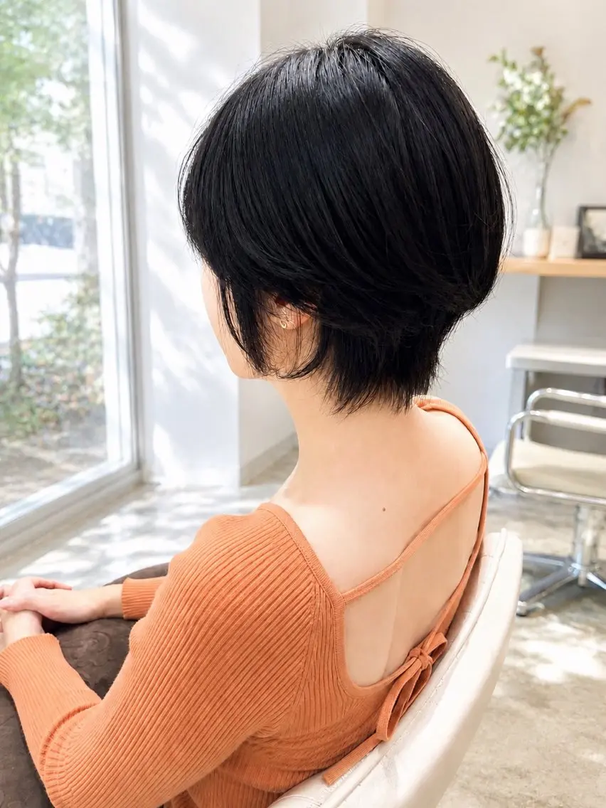 ショート ショートヘア NAOYA SAEKIのヘアスタイル