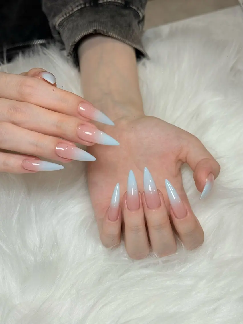 【長さだし10本】グラデーション/ベイビーブーマー/チックネイル💅の写真