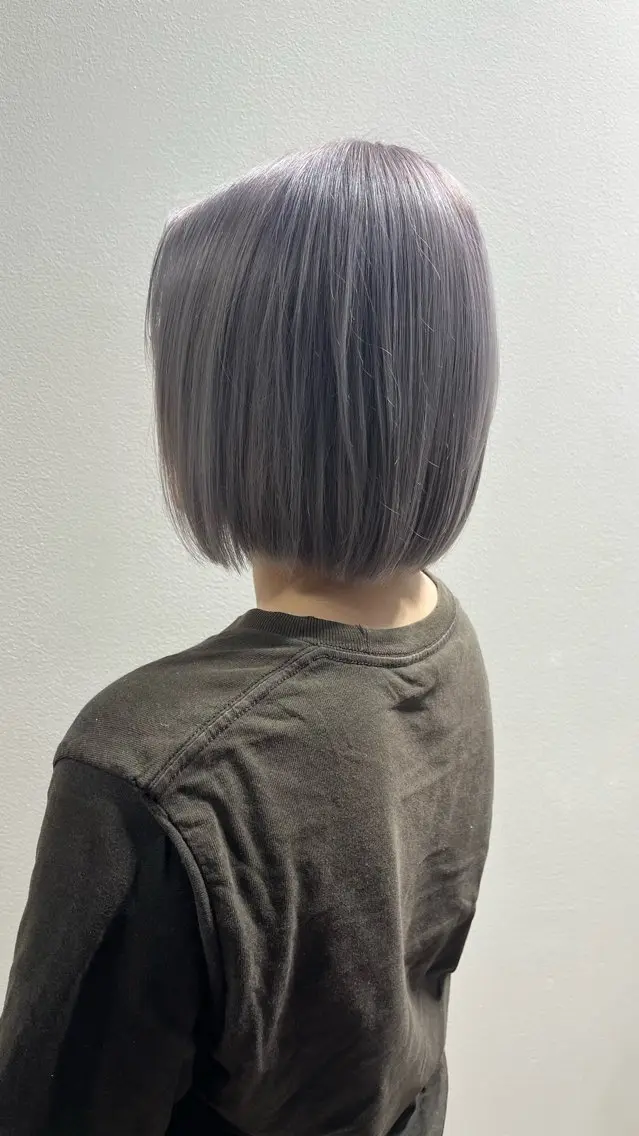 ショート カラー ヘアカラー カラー/クロスパーマ /髪質改善/AiNAのヘアスタイル