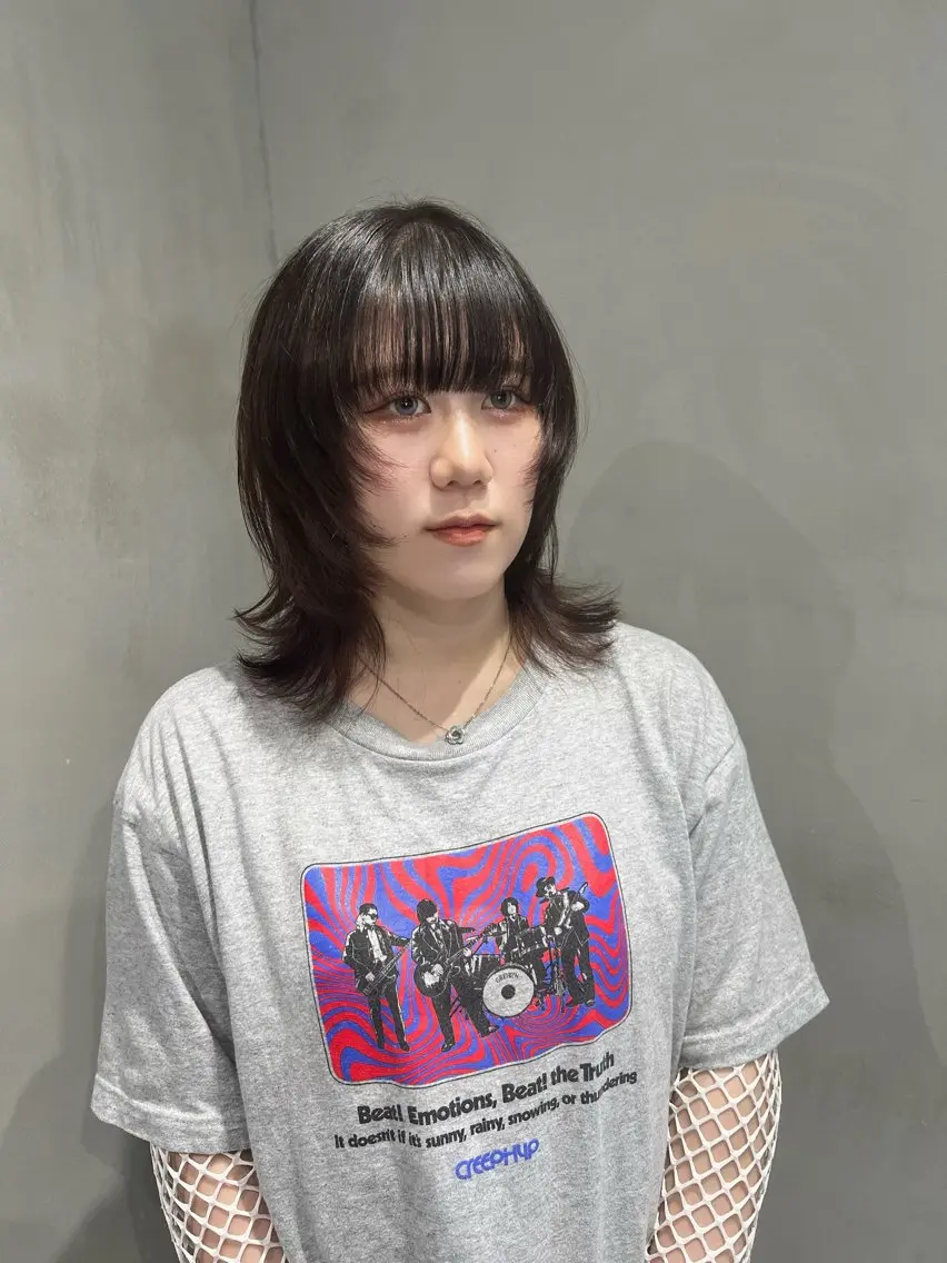 ショート 🐺立川のウルフ屋 さん🐺おかみ🐺のヘアスタイル