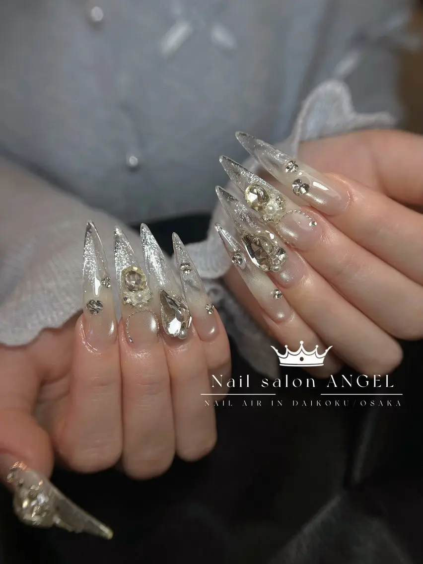 ネイル ハンドネイル ANGEL Riaのネイルデザイン