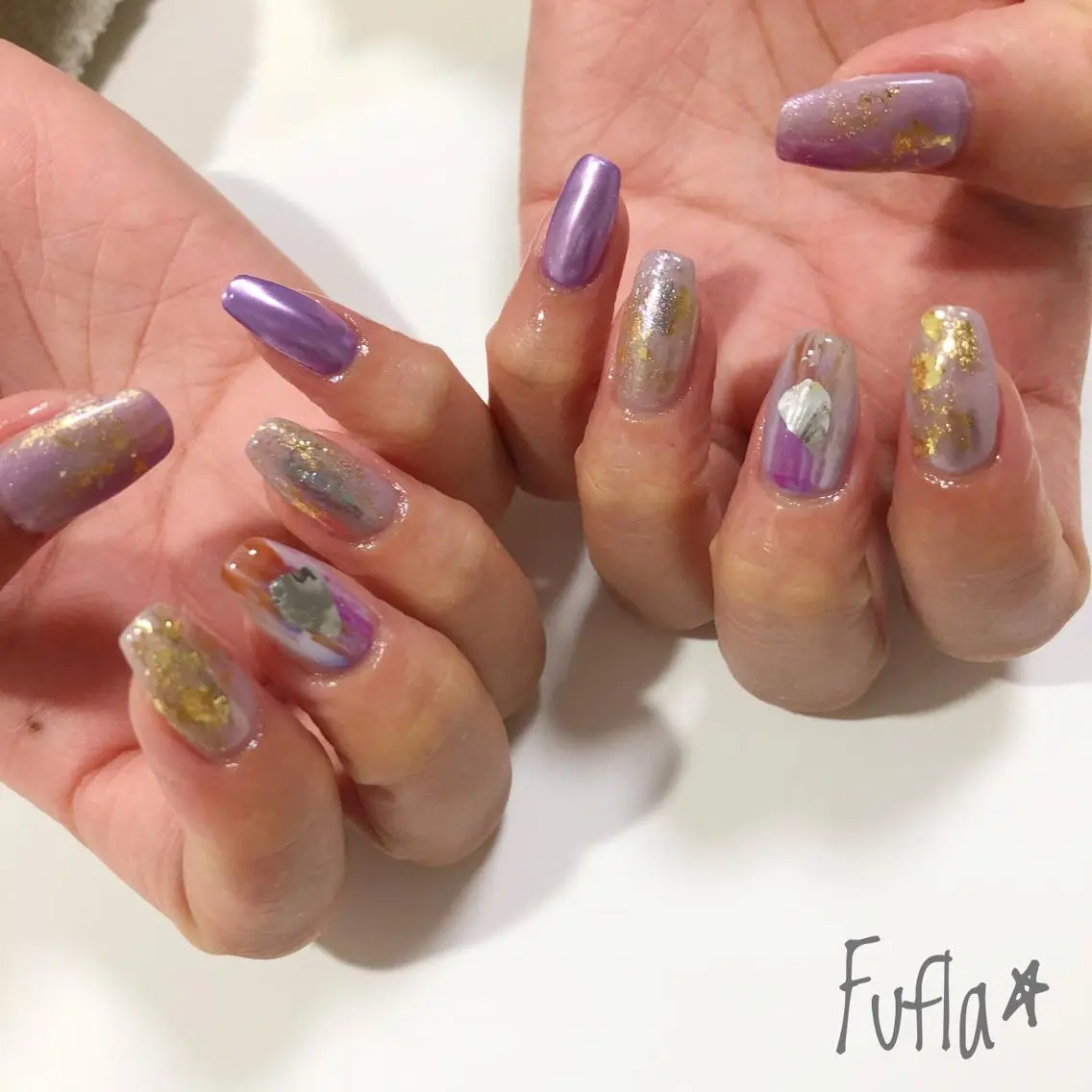 ネイル プライベートサロン Fuflaのネイルデザイン