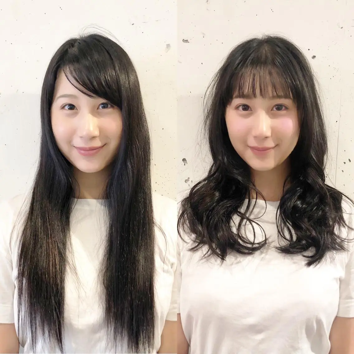 ロング 髪質改善縮毛矯正 専門店のヘアスタイル