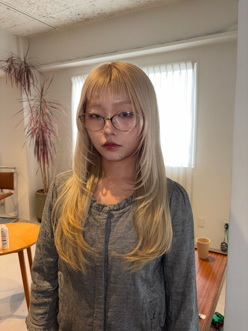 ロング カラー モデル募集中☆ Meiのヘアスタイル
