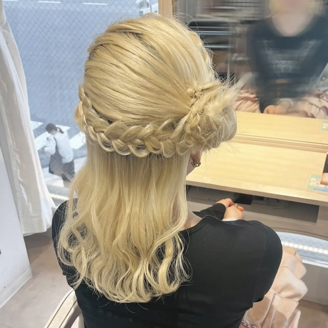 ライブヘアアレンジ🎤💕の写真
